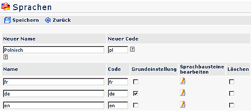 Sprachen Sprachen