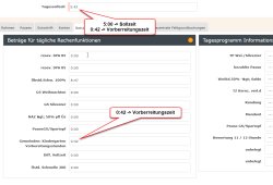 Vorbereitungszeit automatisch zubuchen