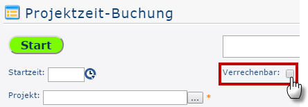 Project-Time_Buchungsmaske_verrechenbar Project-Time_Buchungsmaske_verrechenbar