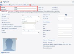 FAQ pers&ouml;nliche Daten &auml;ndern