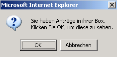 benachrichtigung benachrichtigung