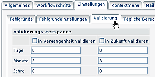 proz_einst_validierung proz_einst_validierung