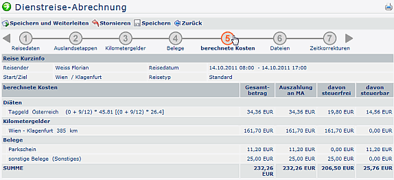 Reiseabrechnung_BerechneteKosten Reiseabrechnung_BerechneteKosten