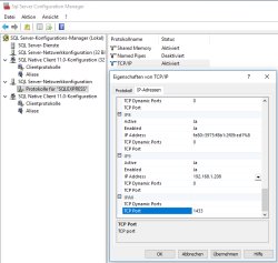 Installation SQL Config  Manager 4